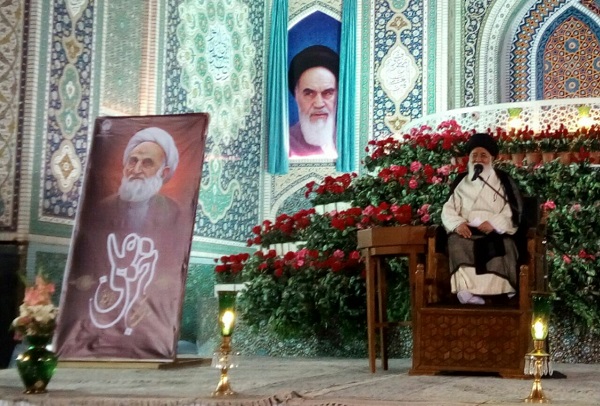 دومین سالگرد ارتحال آیت الله خزعلی در حرم رضوی