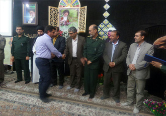 تجلیل از خادمان راهیان نور بویراحمد و دنا