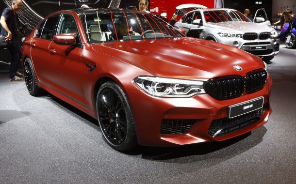 اتوموبیل لوکس M5 شرکت بی&zwnj;ام&zwnj;دبلیو رونمایی شد + تصاویر