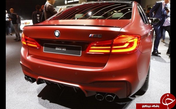 اتوموبیل لوکس M5 شرکت بی&zwnj;ام&zwnj;دبلیو رونمایی شد + تصاویر