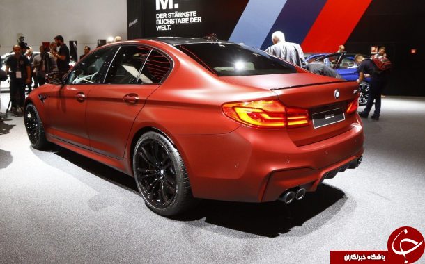 اتوموبیل لوکس M5 شرکت بی&zwnj;ام&zwnj;دبلیو رونمایی شد + تصاویر