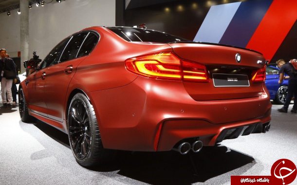 اتوموبیل لوکس M5 شرکت بی&zwnj;ام&zwnj;دبلیو رونمایی شد + تصاویر