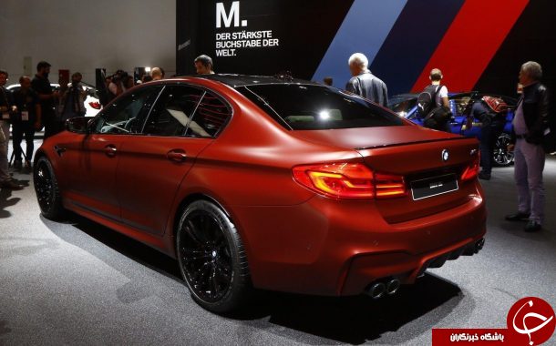 اتوموبیل لوکس M5 شرکت بی&zwnj;ام&zwnj;دبلیو رونمایی شد + تصاویر