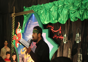 برگزاری همایش مداحان در شهرستان کبودراهنگ