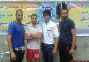 کسب مدال طلای کشور توسط کیک بوکسینگ کار اردبیلی