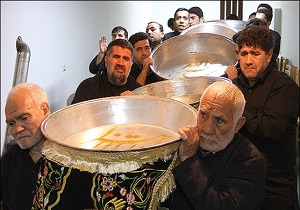 برگزاری مراسم سنتی و آیینی طشت گذاری در 2 بقعه متبرکه اردبیل