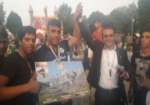 برگزاری مسابقات مردان آهنین در ازنا