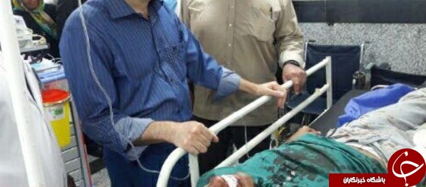 تصاویری از مجروحان حادثه سقوط تله کابین در بیمارستان