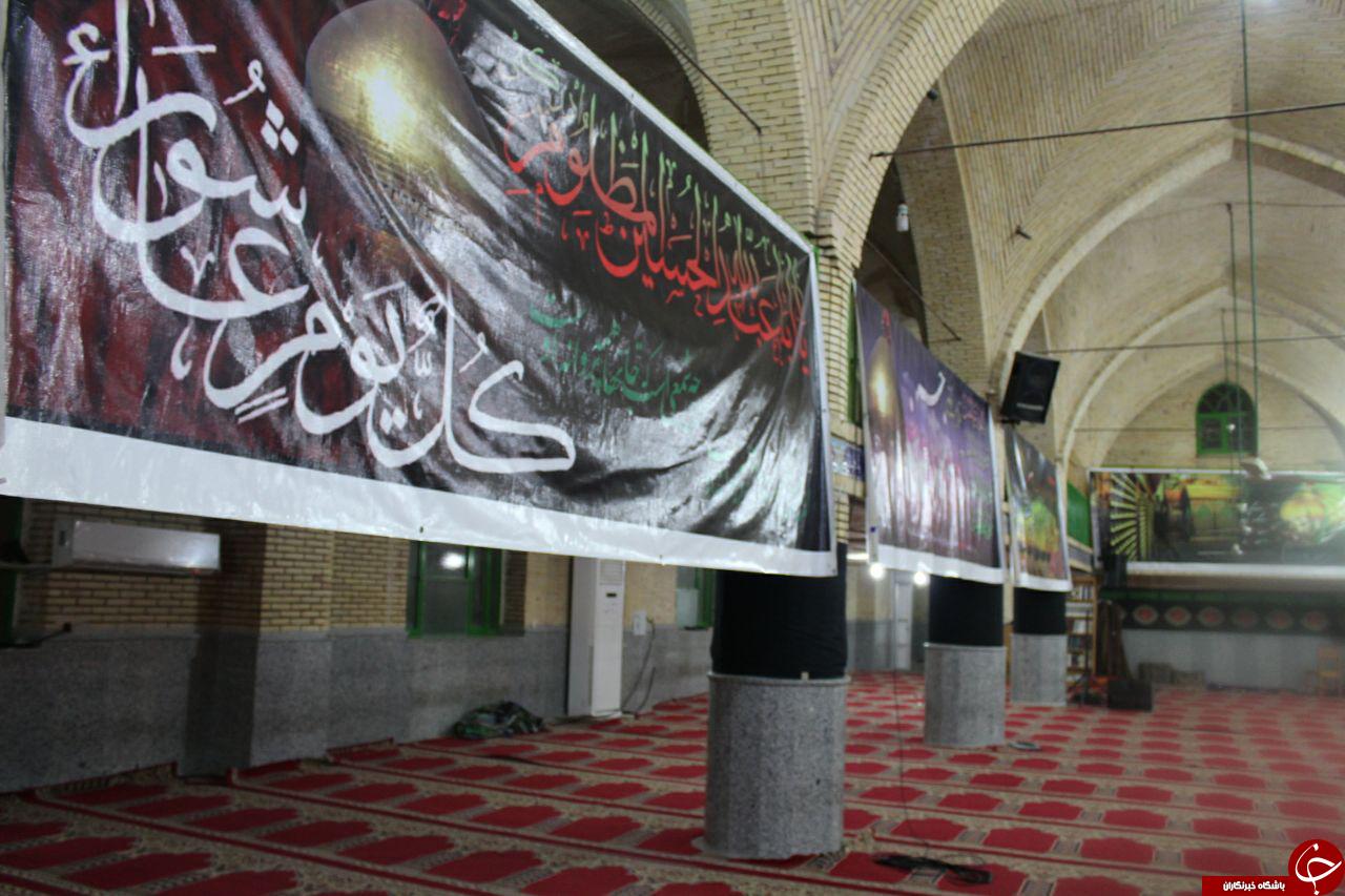 سیاهپوش کردن مسجد جواد الائمه (ع) برای ماه محرم + تصاویر سیاهپوش کردن مسجد جواد الائمه (ع) برای ماه محرم + تصاویر