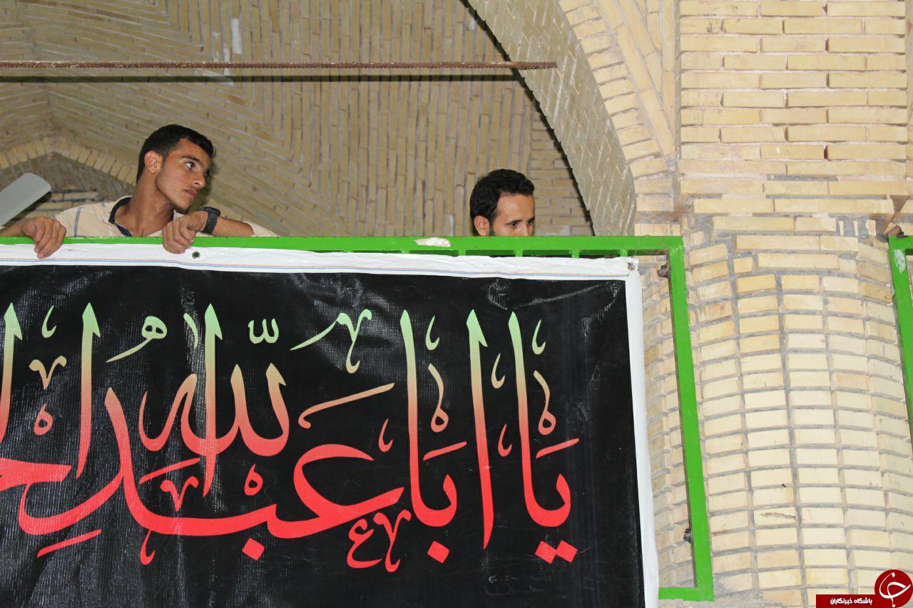 سیاهپوش کردن مسجد جواد الائمه (ع) برای ماه محرم + تصاویر سیاهپوش کردن مسجد جواد الائمه (ع) برای ماه محرم + تصاویر