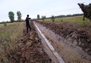 اجرای عملیات طرح تجهیز کانال آبرسانی در بابل
