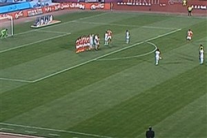 گل اول پیکان به پرسپولیس + فیلم