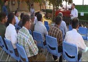 کارگاه آموزشی آشنایی کشاورزان با نحوه تنظیم و استفاده درست از ادوات کشاورزی