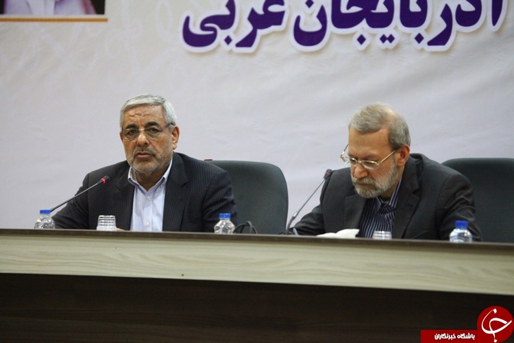نشست صمیمی دکتر لاریجانی رییس مجلس شورای اسلامی با فعالان اقتصادی آذربایجان غربی+تصویر