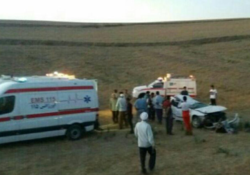 حادثه رانندگی در گلستان با ۵ کشته و مصدوم