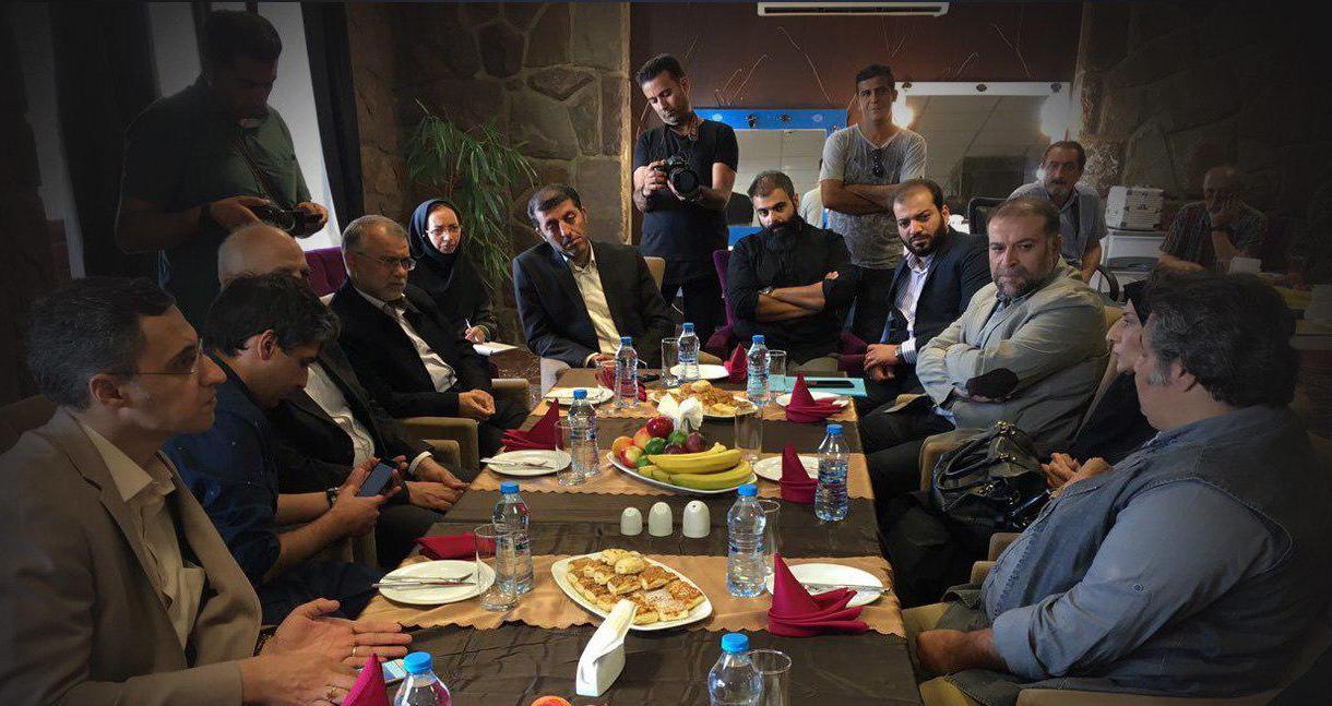 معاون سیما از پشت صحنه سریال محرمی &laquo;هاتف&raquo; بازدید کرد