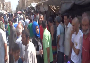 اوضاع مناطق آزاد شده دیرالزور از دست داعشی‌ها + فیلم