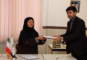 امضا تفاهم نامه همکاری بین حوزه هنری ومرکز علمی کاربردی فرهنگ وهنر کردستان