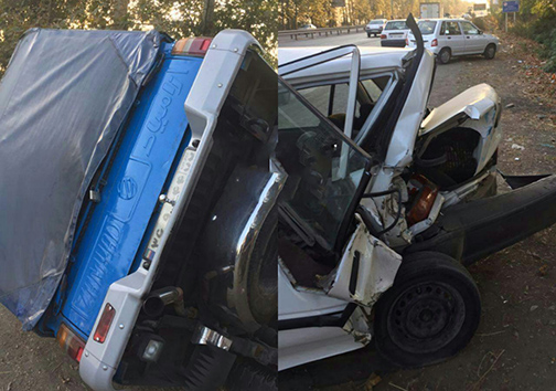 حادثه رانندگی در گلستان با ۳ مصدوم