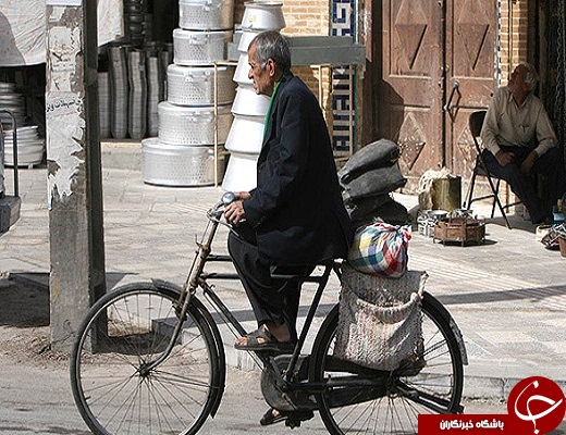 صدای دلنواز زنگ دوچرخه ها در شهر دوچزخه ها به گوش می رسد+تصویر