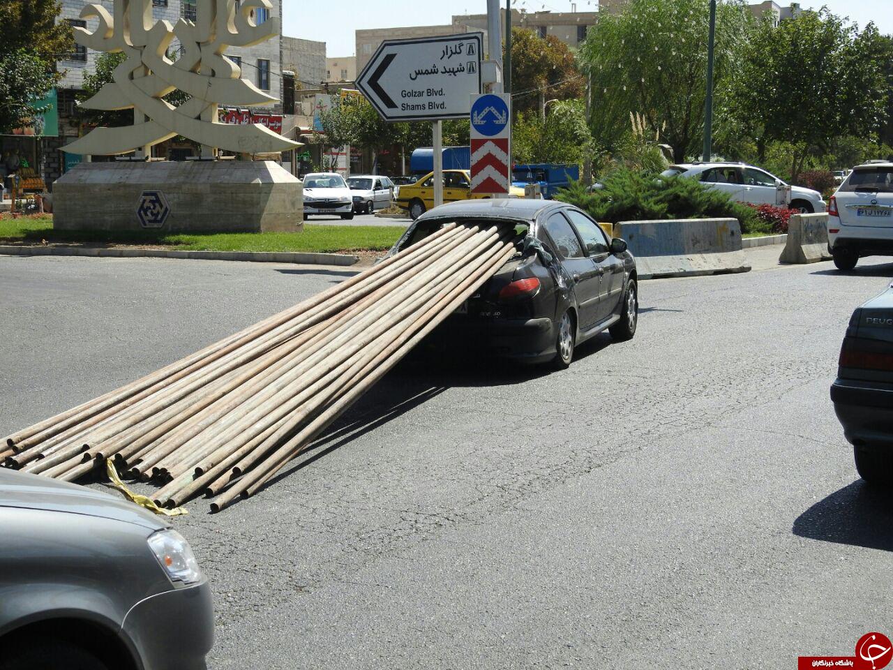 سهل&zwnj;انگاری راننده نیسان حادثه آفرید + فیلم