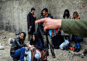 5 درصد معتادان متجاهر را اتباع بیگانه تشکیل می‌دهند