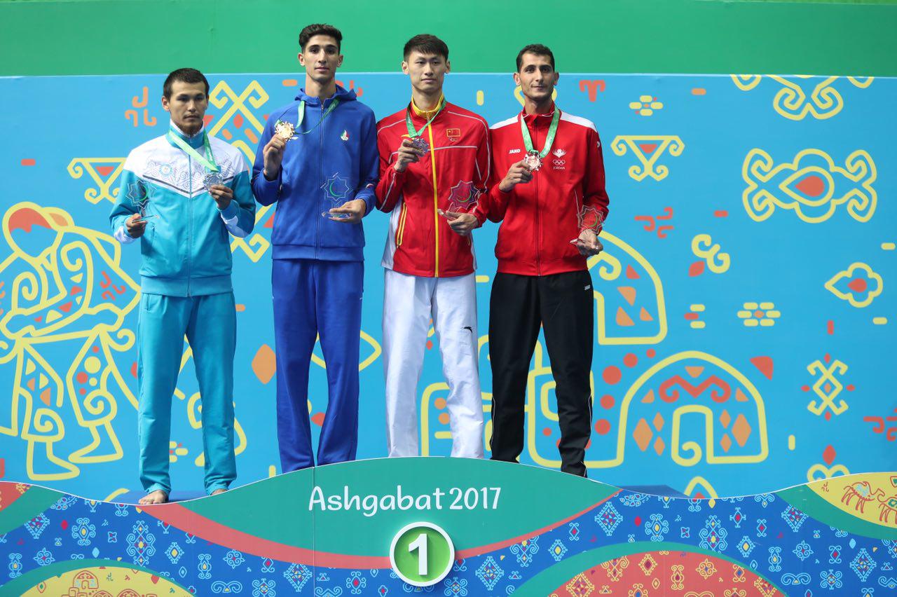 تصاویر روز سوم بازی&zwnj;های آسیایی داخل سالن ۲۰۱۷ ترکمنستان