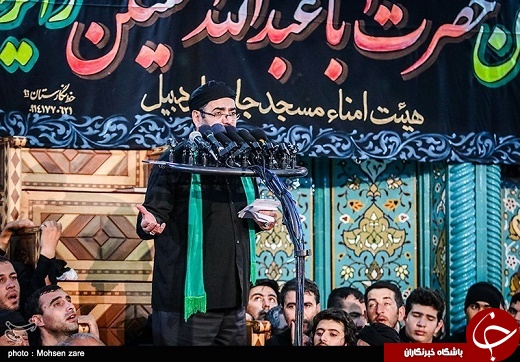 آیین طشت گذاری در اردبیل +تصاویر