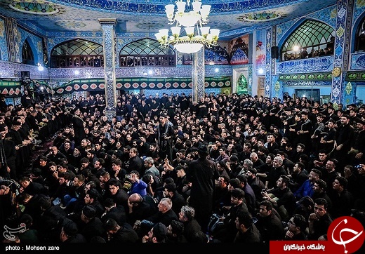 آیین طشت گذاری در اردبیل +تصاویر