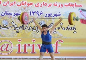 رضا پرستار ورزنه بردار پارس آبادی قهرمان کشور شد
