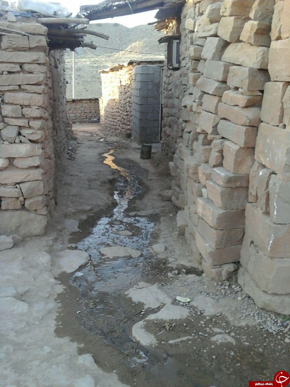 تصاویری دردناک از محروم ترین روستای کشور