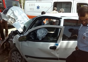 تصادف در جاده هراز 7 مجروح به همراه داشت