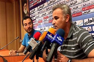 نشست خبری خرمگاه قبل از بازی ذوب آهن + فیلم
