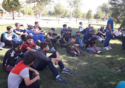 برگزاری همایش دوچرخه سواری در خرم آباد
