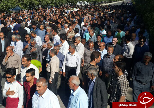 تشییع شهید حادثه تروریستی ناصریه عراق در فسا + تصاویر