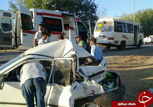 حادثه رانندگی در گلستان با ۴ مصدوم
