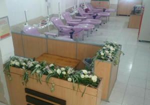تجهیز پایگاه انتقال خون داراب به جدیدترین تخت‌های خونگیری