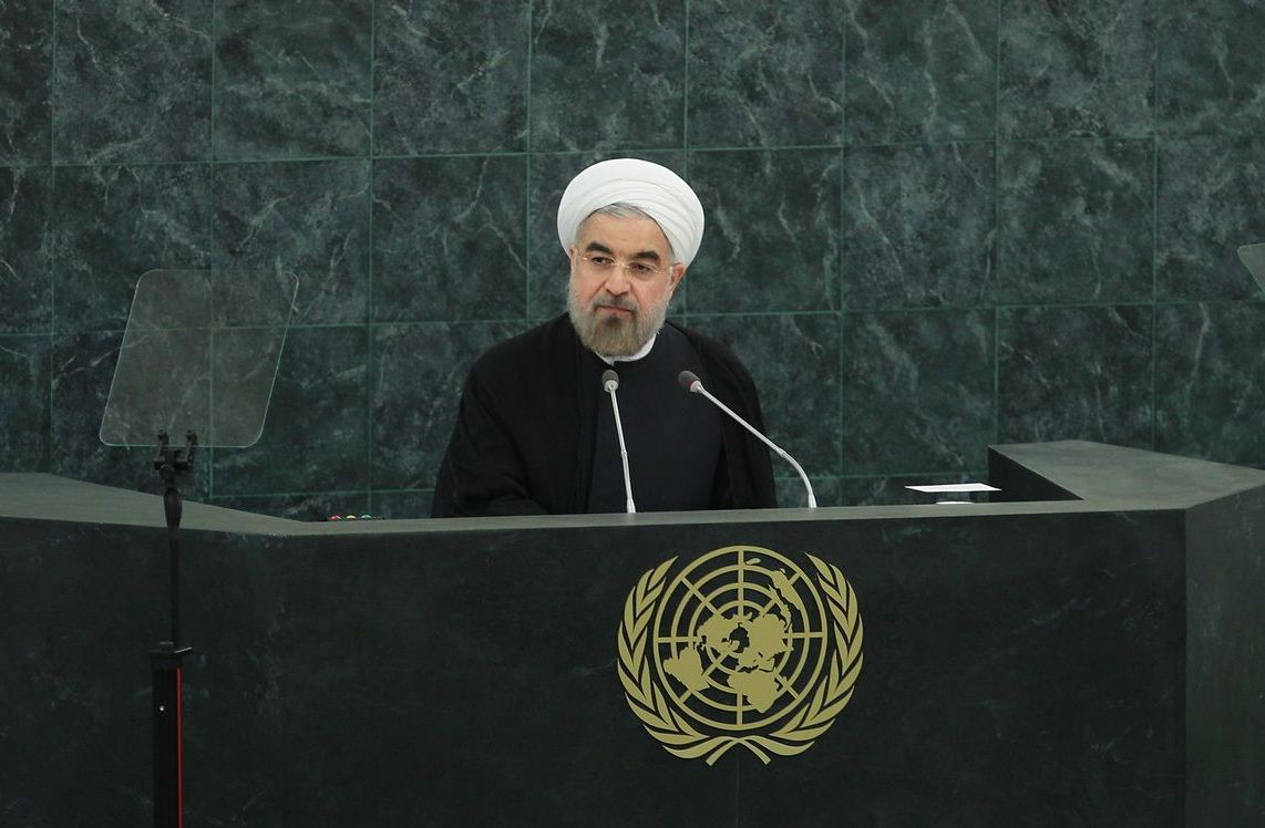 سخنرانی روحانی در مجمع عمومی سازمان ملل آغاز شد