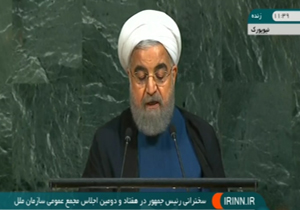 روحانی: ادبیات جاهلانه ترامپ در شان سازمان ملل نبود + فیلم