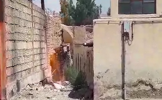 انفجار علمک گاز در فشافویه + فیلم