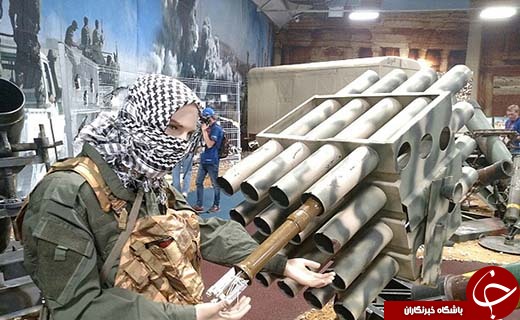 نمایش غنایم به دست آمده از داعش در مسکو + تصاویر نمایش غنایم به دست آمده از داعش در مسکو + تصاویر