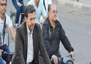 برگزاری همایش های دوچرخه سواری یزد با حضور شهردار جدید یزد