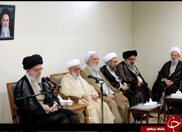دیدار رئیس و اعضای مجلس خبرگان رهبری با رهبر انقلاب+تصاویر