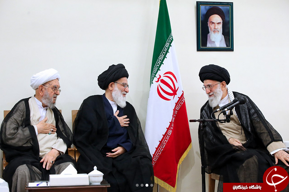 دیدار رئیس و اعضای مجلس خبرگان رهبری با رهبر انقلاب+تصاویر