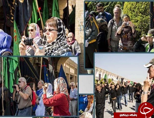 حضور گردشگران خارجی در آیین&zwnj;های محرم یزد حسینیه ایران/برگزاری روضه انگلیسی در یزد