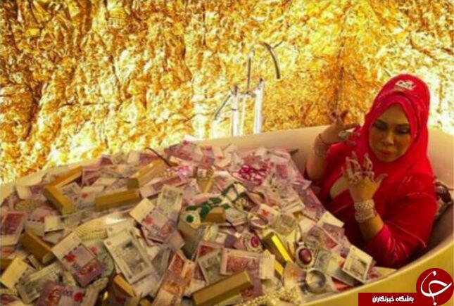 فخرفروشی زن پولدار مالزیایی، صدای مردم این کشور را در آورد + تصاویر