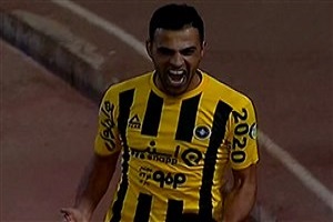 گل اول سپاهان به پرسپولیس + فیلم