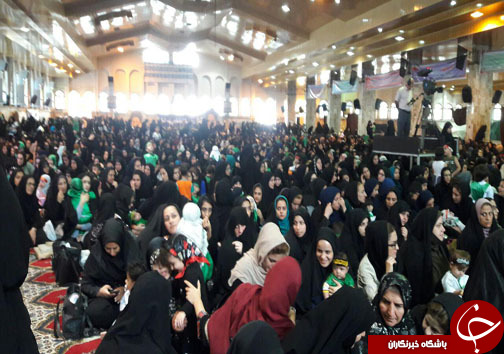 آغاز مراسم شیرخوارگان حسینی امروز ۳۱ شهریور در مصلای ساری &nbsp;+ تصاویر