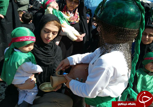 مجمع جهانی حضرت علی اصغر (ع) با حضور شیرخوارگان حسینی در مازندران+تصاویر