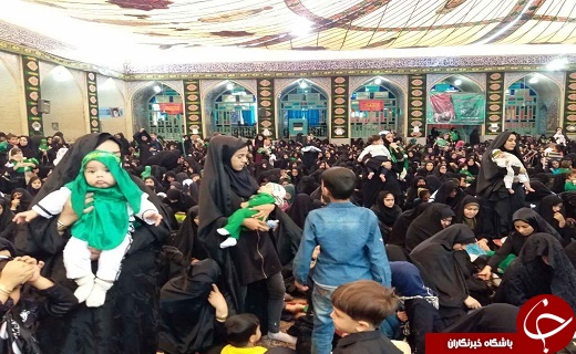 برگزاری همایش شیرخوارگان حسینی در یزد و شهرستان ها + تصاویر